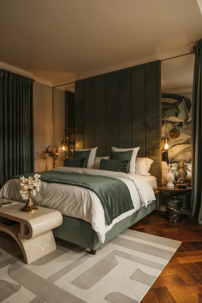 Forest Green And Gold