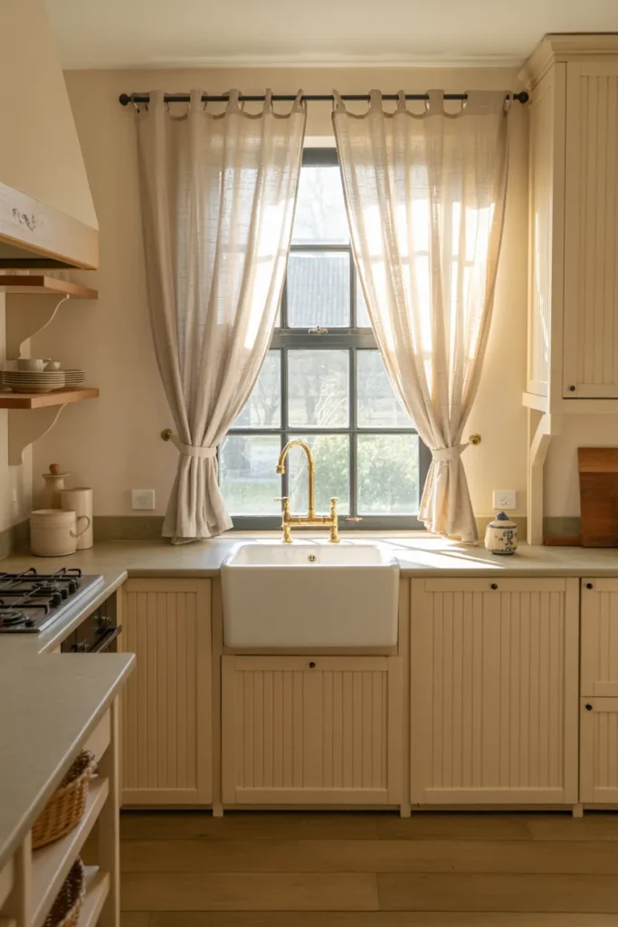 Linen Café Curtains