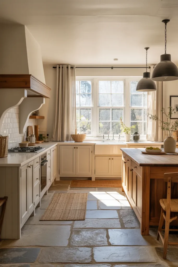 Neutral Stone Flooring