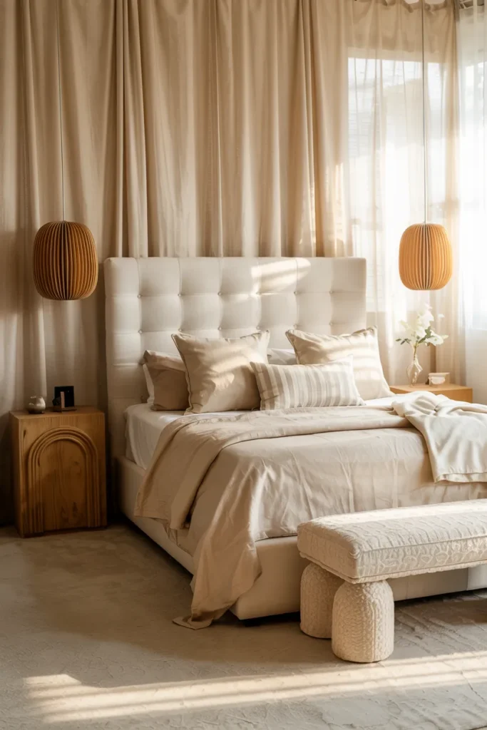 Warm White And Beige