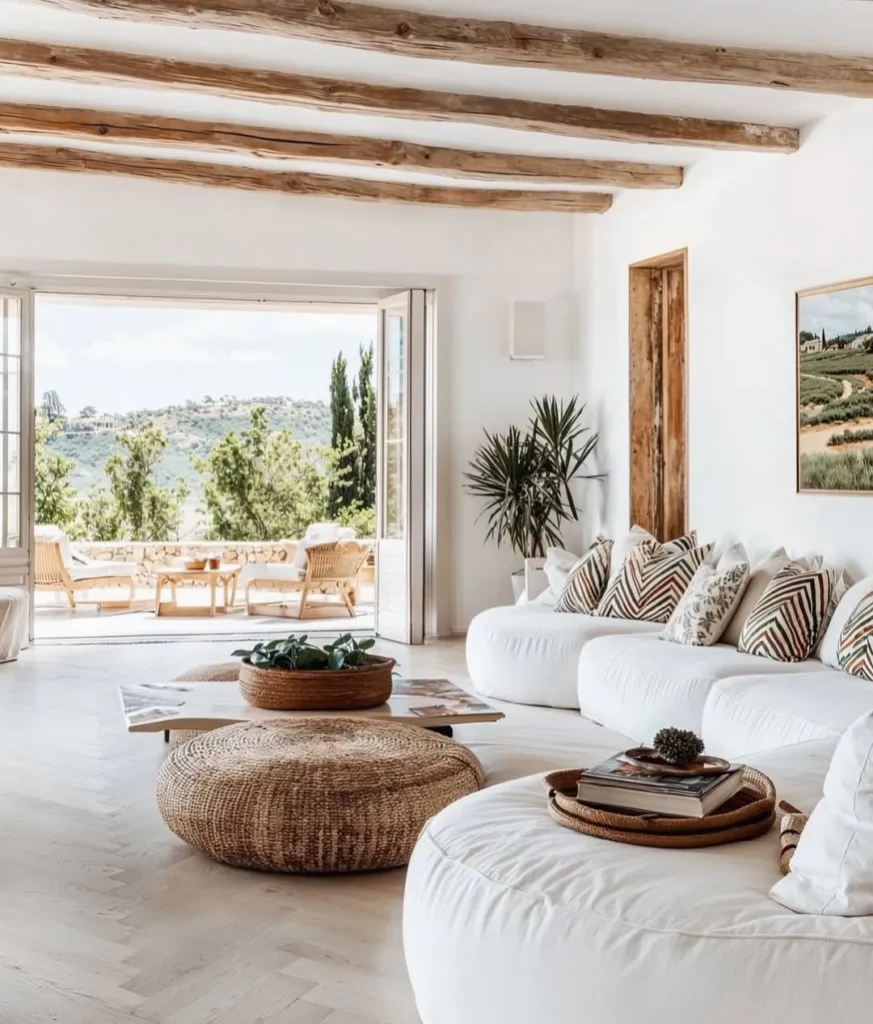 Airy Mediterranean Summer Lounge