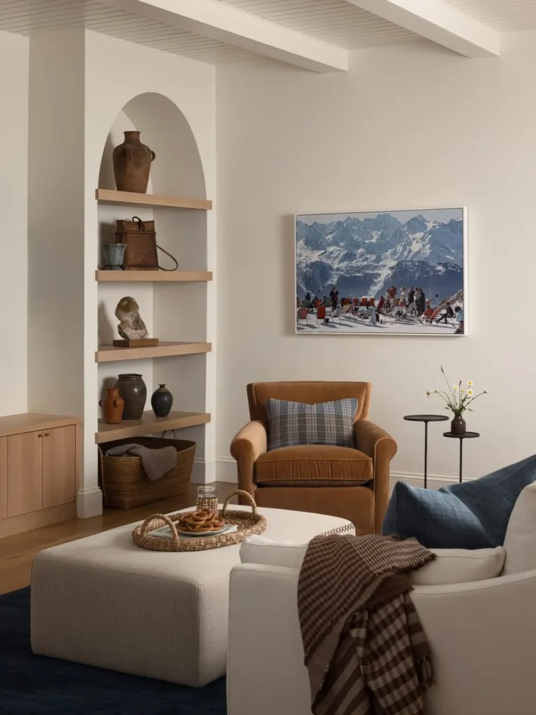 Arched Shelf Reading Corner