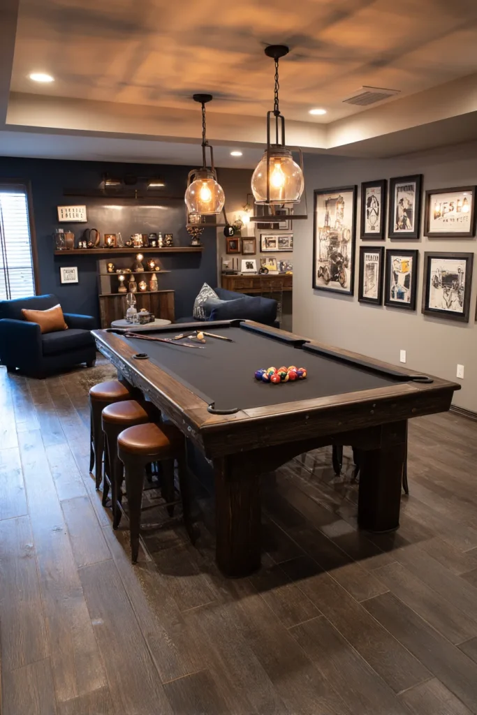 Basement Game Room