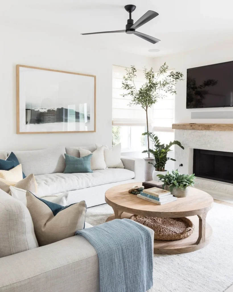 Bright Breezy Neutral Living Room