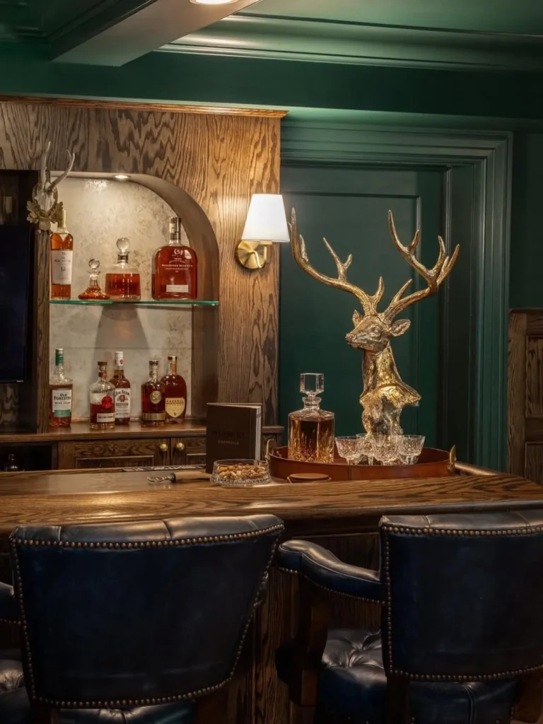 Dark Luxe Whiskey Lounge Bar