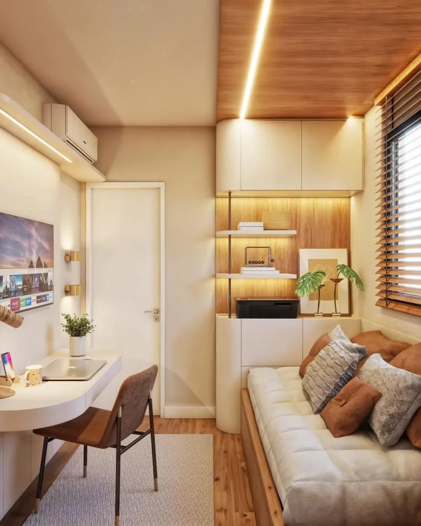 Modern Multipurpose Office Guest Room