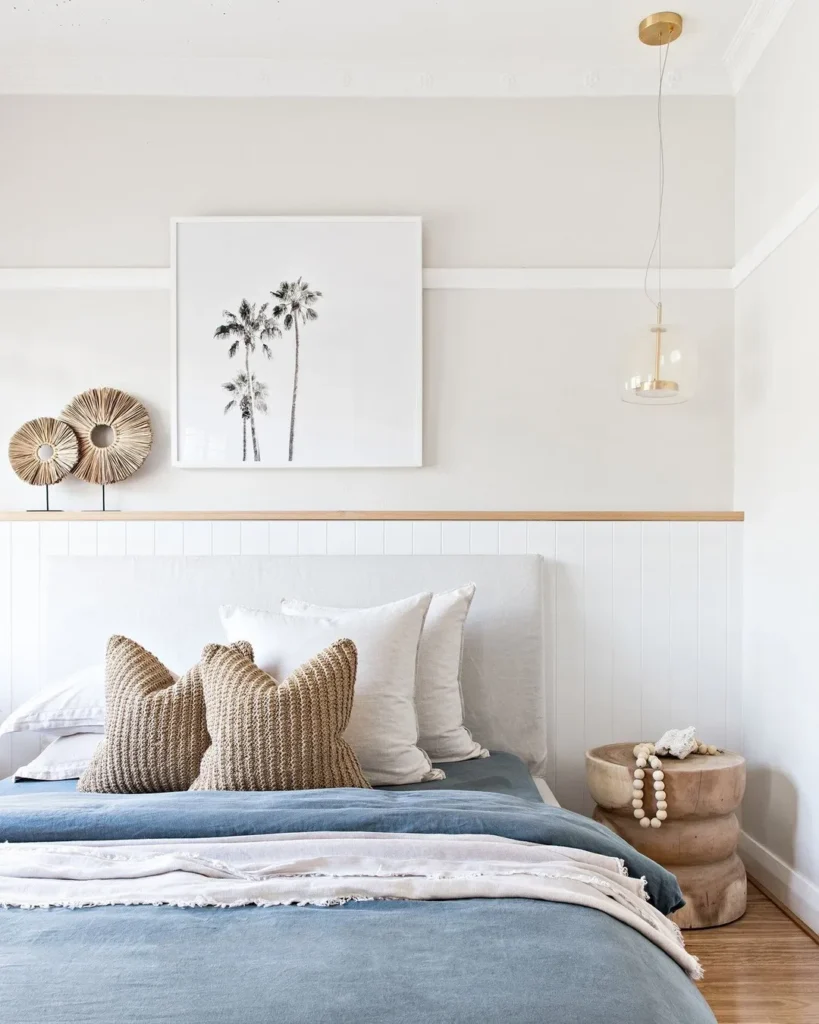 Soft Blue Coastal Bedroom