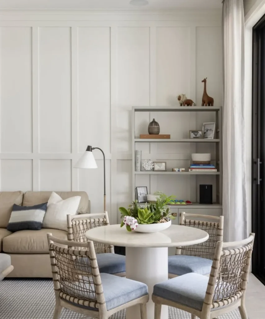 Soft Coastal Dining Nook