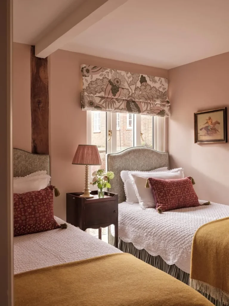 Blush Twin Bedroom Style