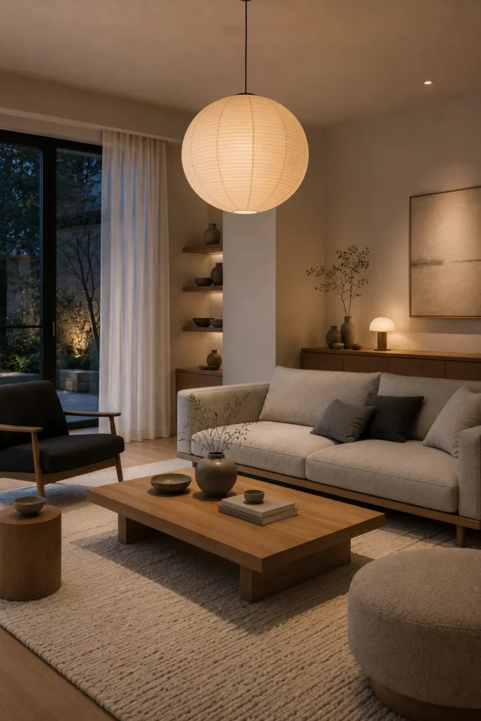 Cozy Paper Lantern Nook