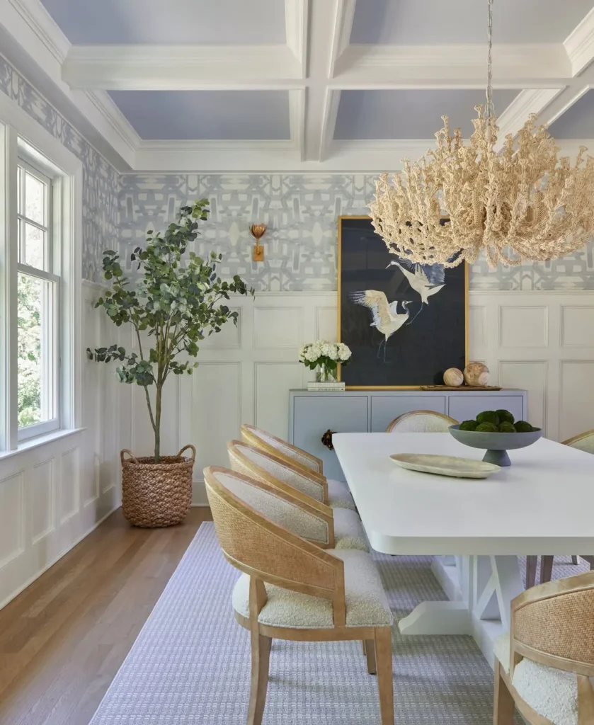 Dining Room Wall Decor With Statement Artwork