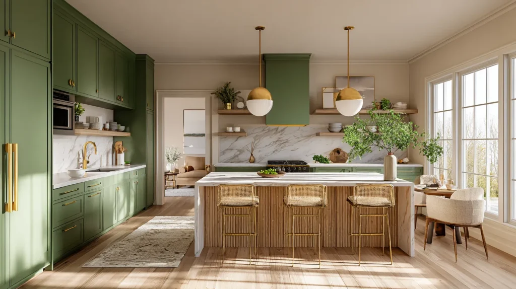 Green Kitchen Ideas