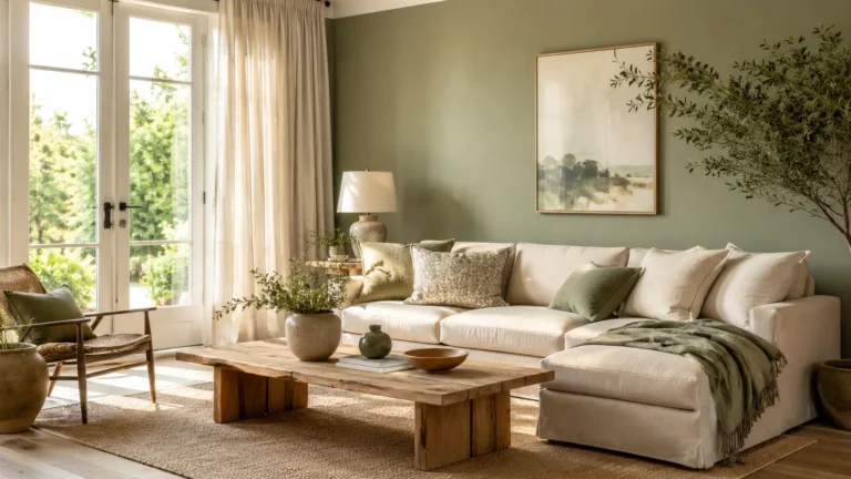 Green Living Room Ideas