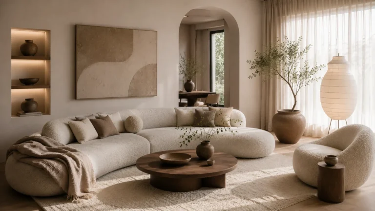 Japandi Living Room Designs