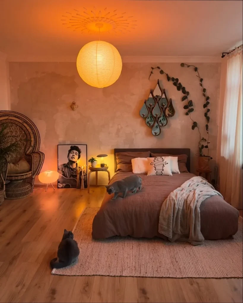 Moody Retreat With Soft Ambient Lighting