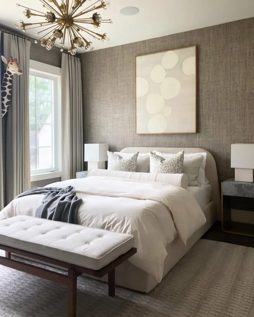 Modern Neutral Guest Retreat