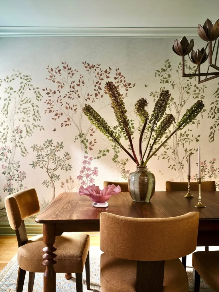Scenic Tree Mural for a Collected Formal Space