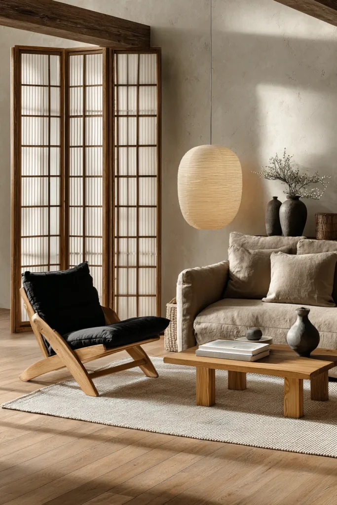 Shoji Screen Lounge Corner