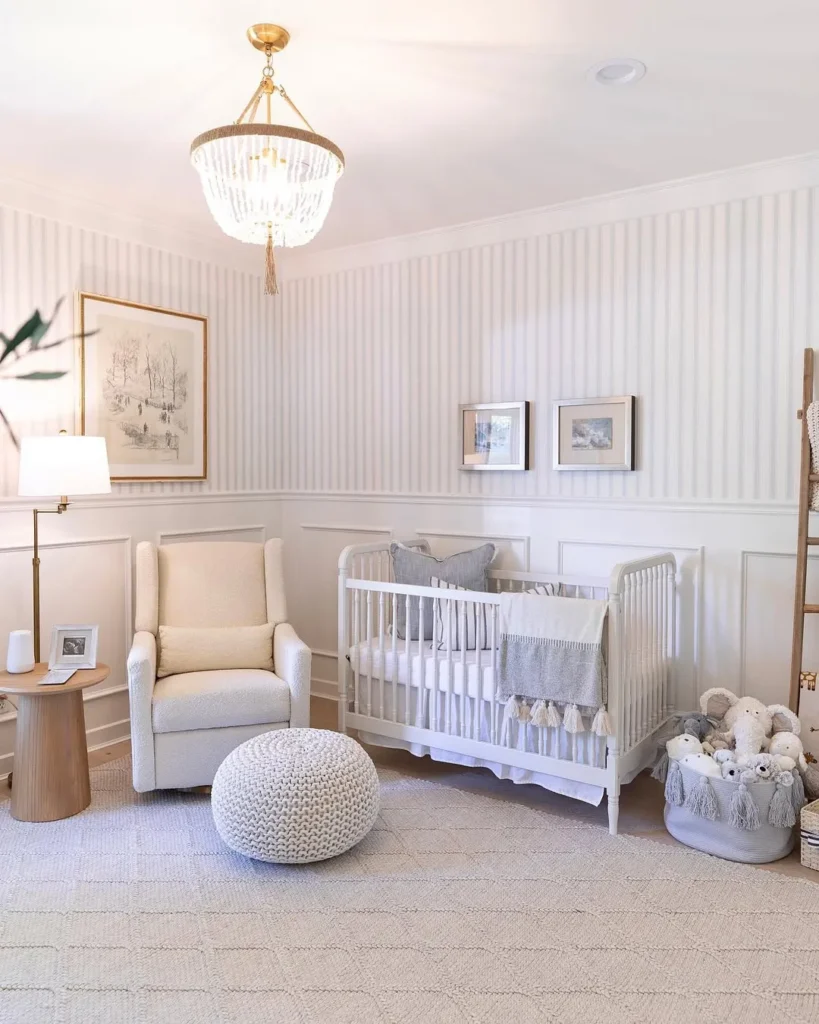 Soft Neutral Baby Boy Nursery