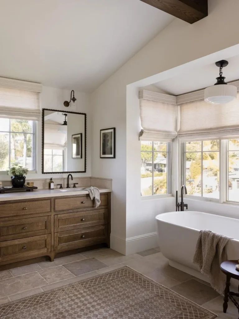Green Tile Walk-In Shower Inspiration