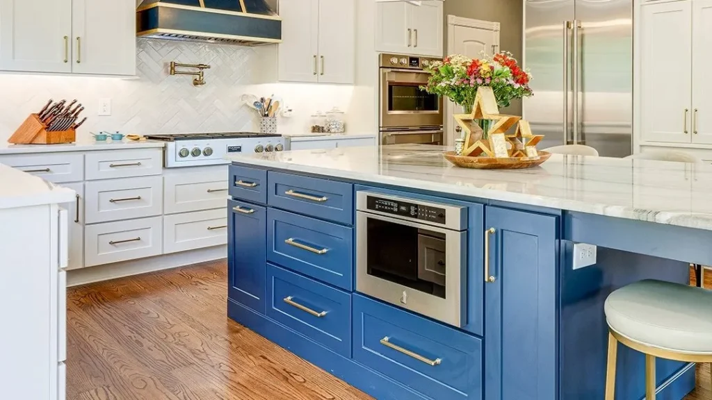 Two Tone Kitchen Cabinet