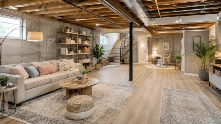 Unfinished Basement Ideas
