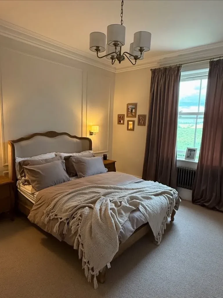 Full Height Picture Frame Wainscoting Feature Wall