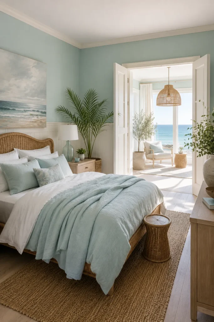 Light Coastal Blue Paint Colors for Relaxed Homes