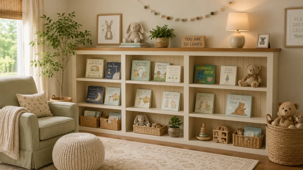 Nursery Bookshelf Ideas