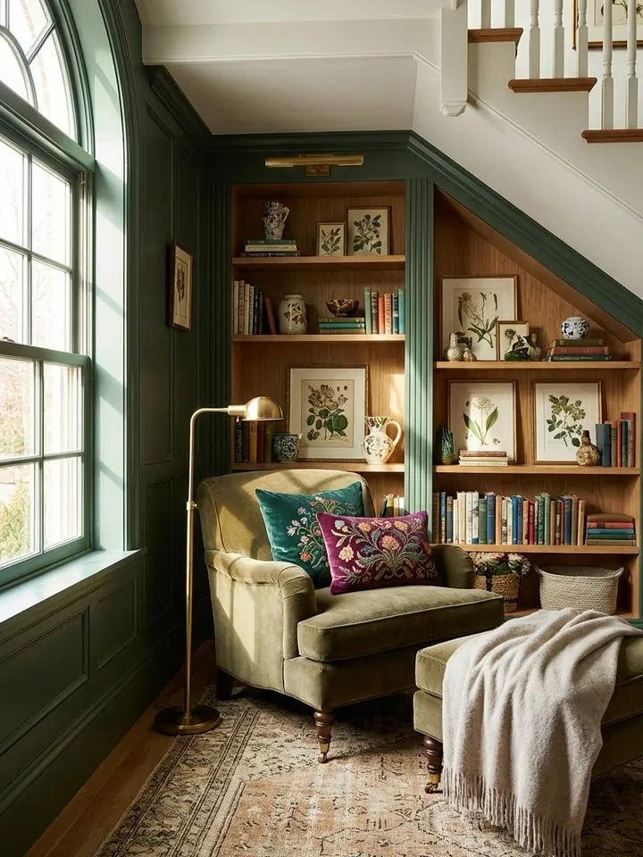 Under-Stair Library Retreat