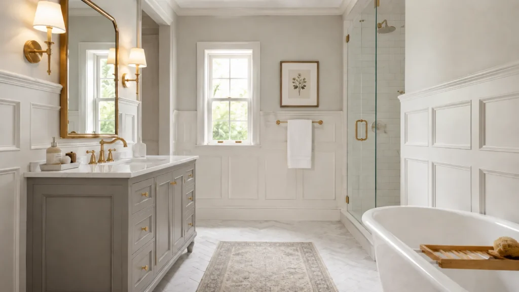 Wainscoting Bathroom Ideas