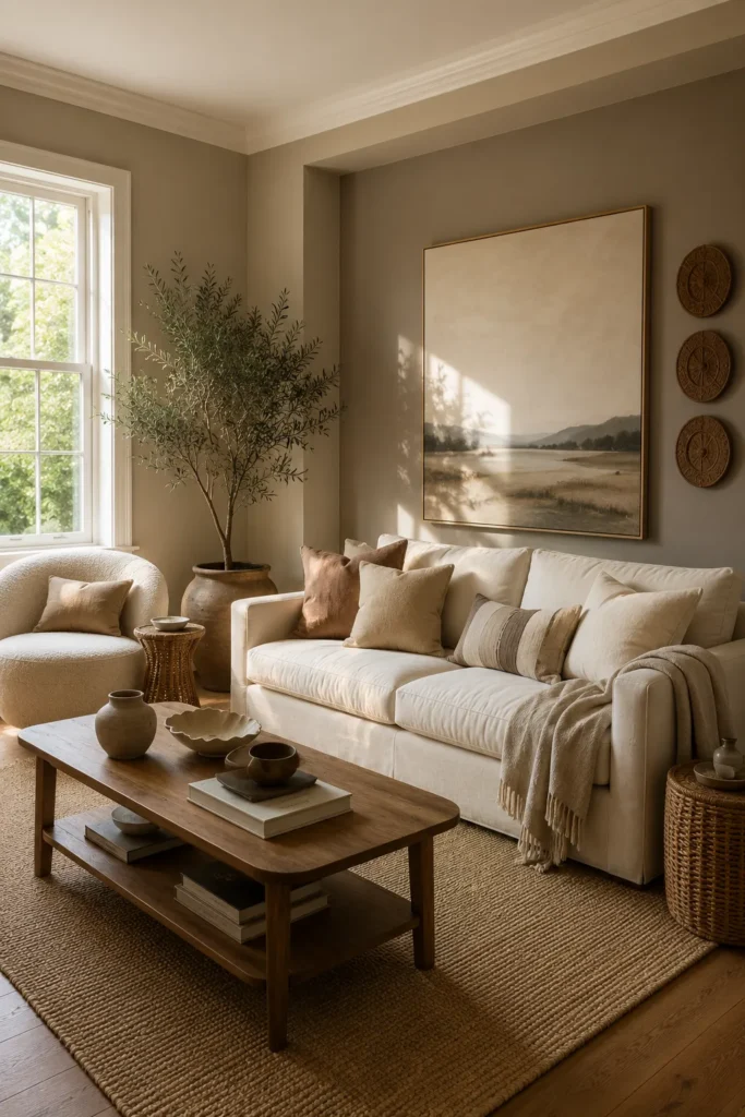 Warm Taupe Paint Colors for Cozy Living Spaces