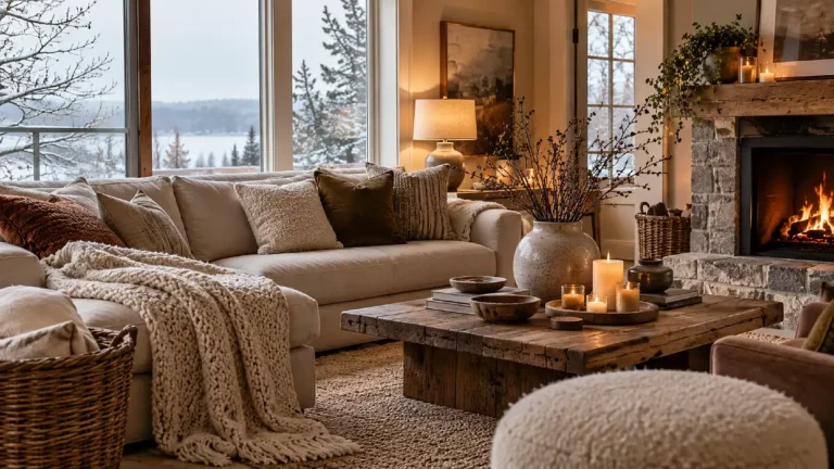 32 Winter Decor Ideas to Make a Quiet House Feel Warm Again