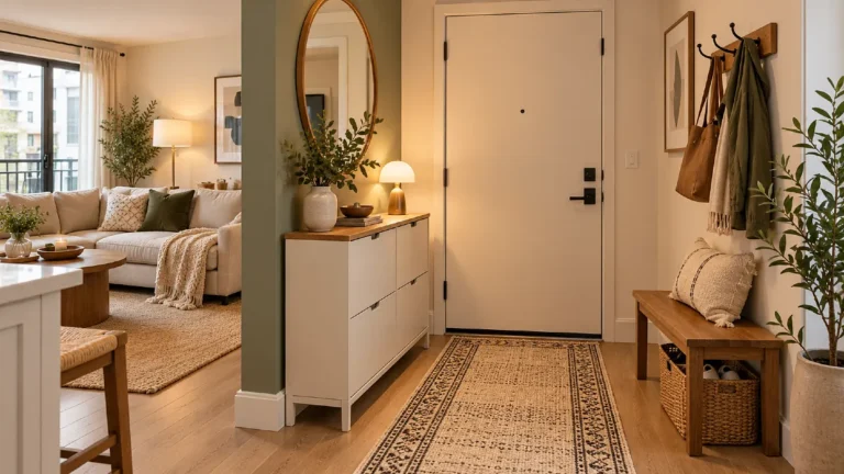 34 Rental Entryway Ideas for Apartments With No Real Entry